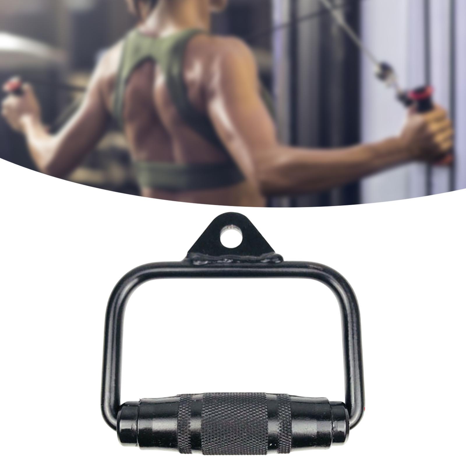Home Gym Training Program - مقبض د-رو من الفولاذ والمطاط لتمارين