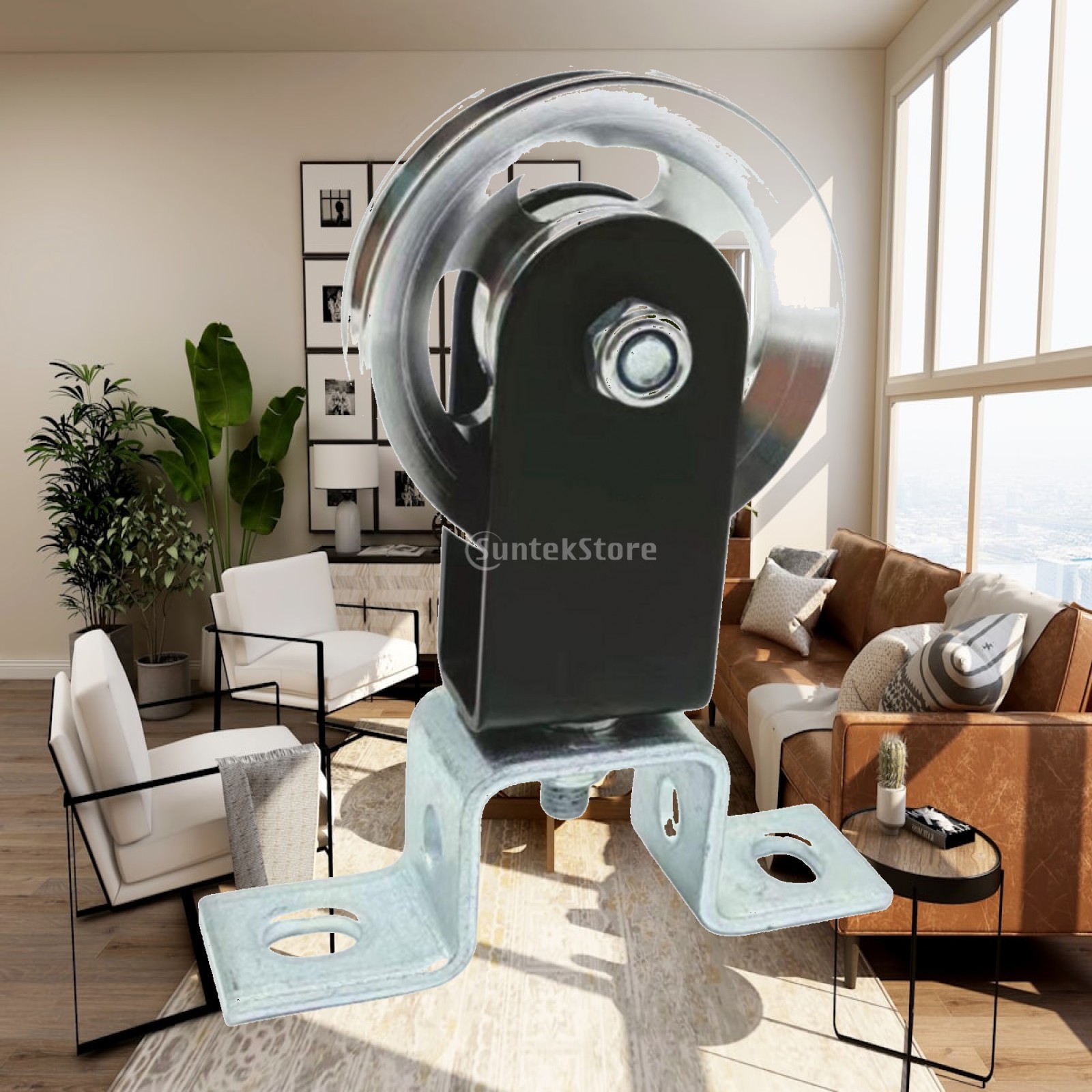 Home Gym Rack With Cables - عجلة بكرة تمارين رياضية قابلة للدوران
