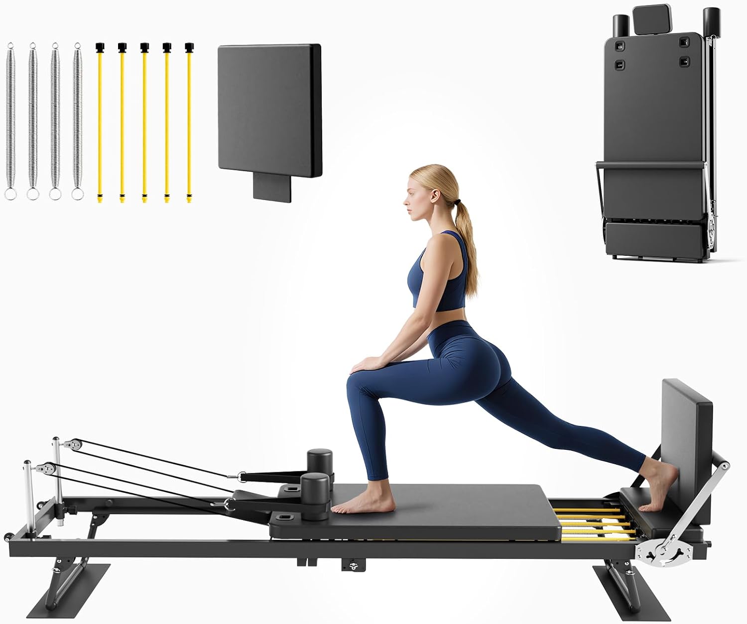 Home Gym Equipment Set - جهاز بيلاتس قابل للطي، معدات تمارين