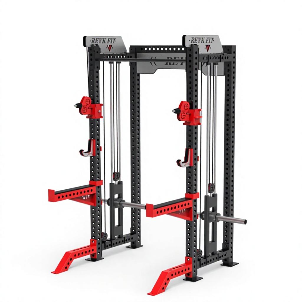 جهاز تدريب وظيفي احترافي قابل  - مراجعة Home Gym Rack With Cables وسعره