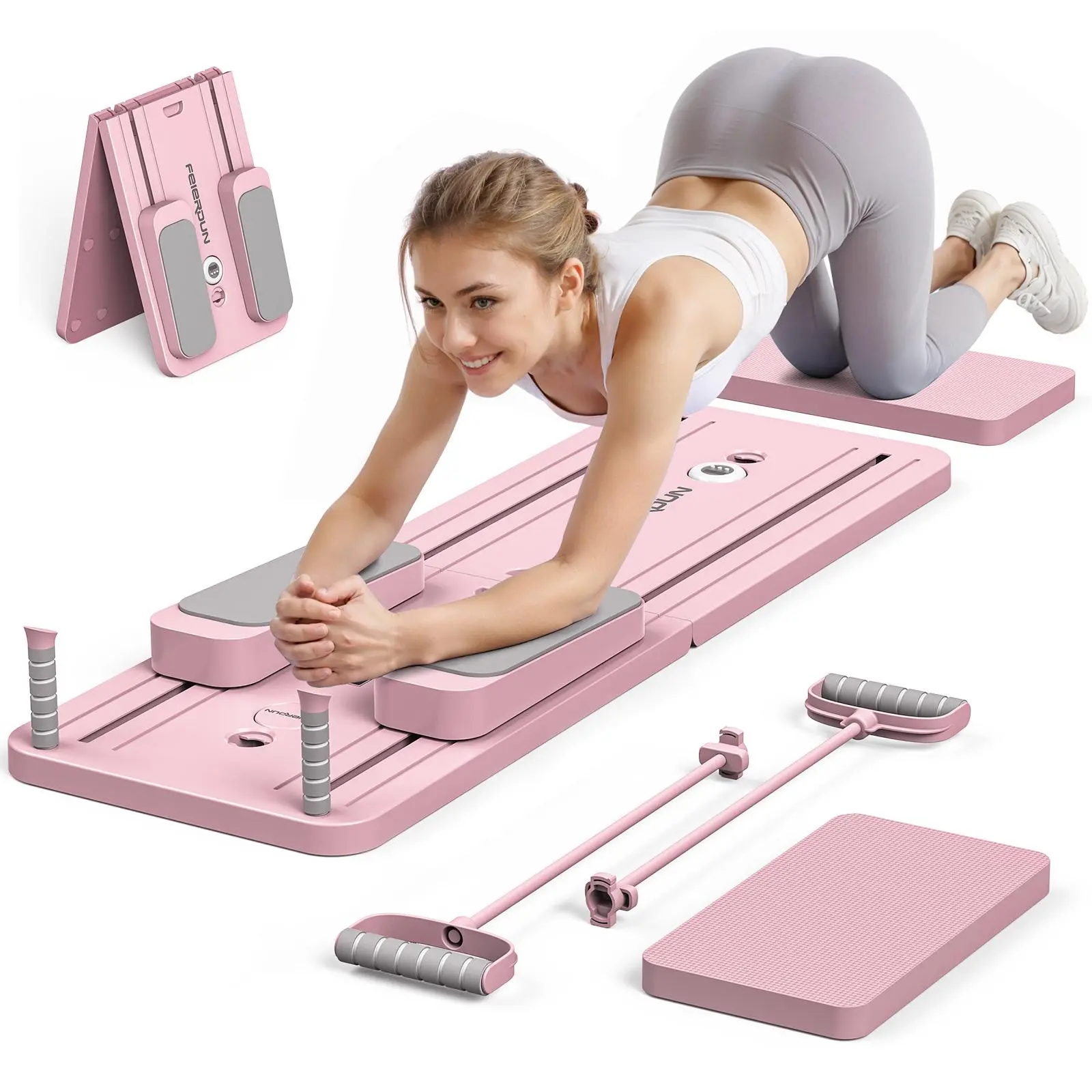 لوح بيلاتس قابل للطي متعدد الو - مراجعة Home Gym Multifunctional وسعره