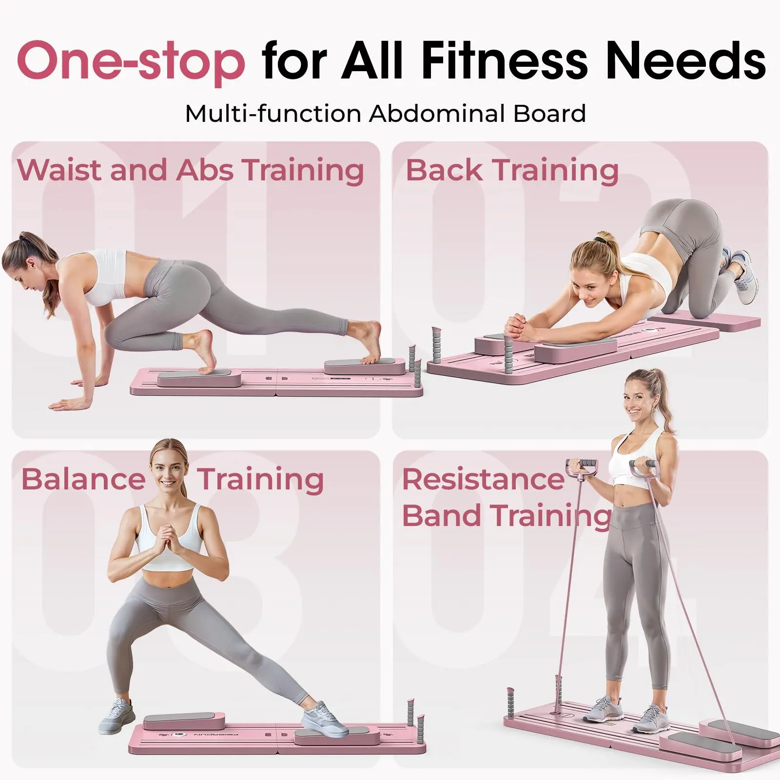 لوح بيلاتس قابل للطي متعدد الو - مراجعة Home Gym Multifunctional وسعره