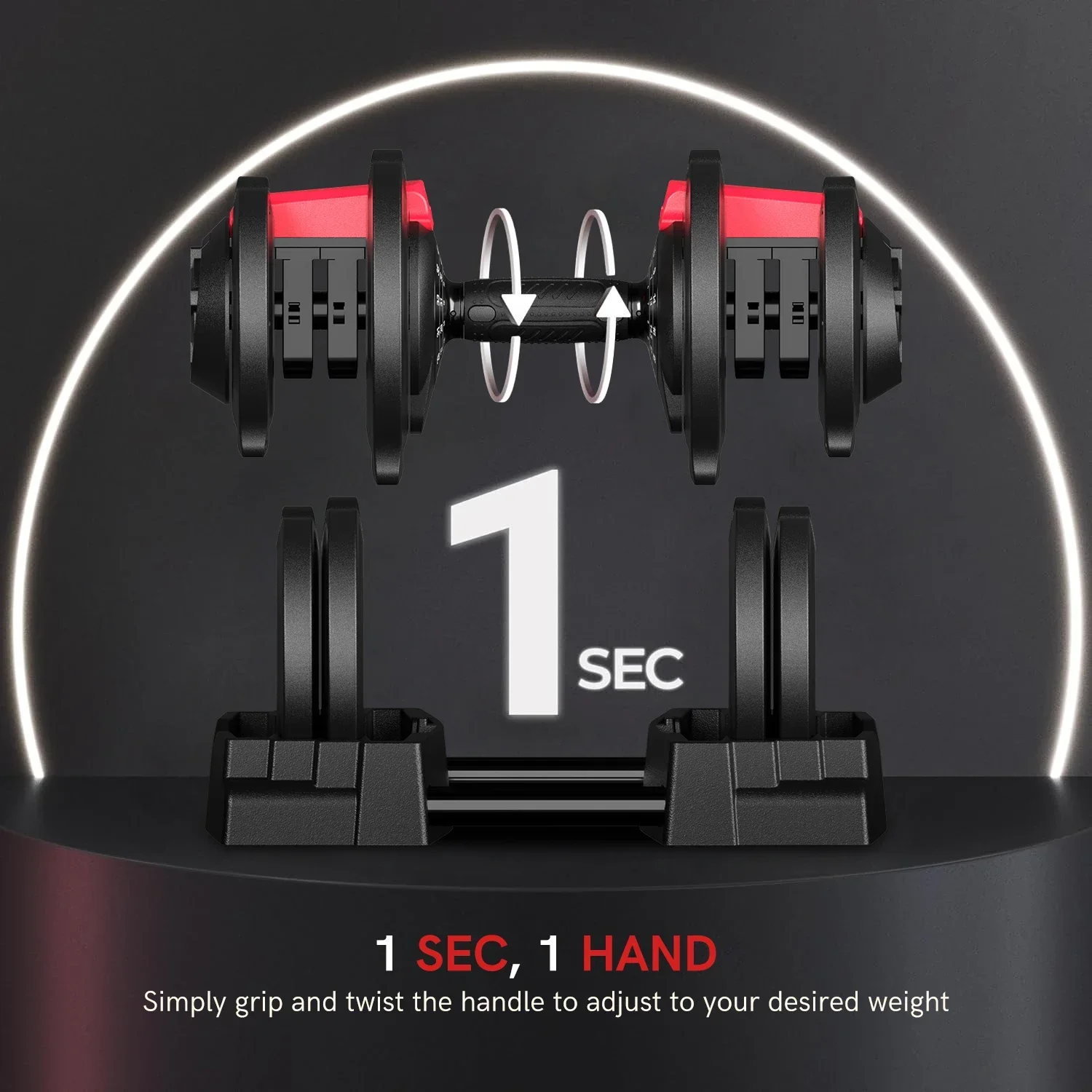 مجموعة أوزان KERDOM 1-Sec قابل - مراجعة Home Gym Kettlebells وسعره