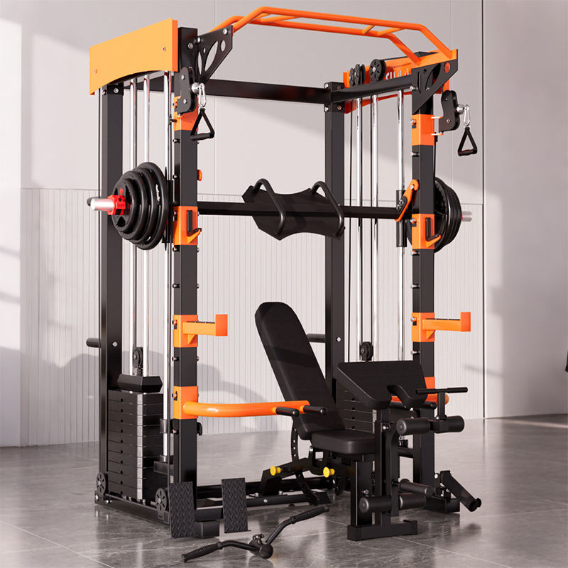 جهاز سميث متعدد الوظائف 6 في 1 - مراجعة Home Gym Rack With Cables وسعره