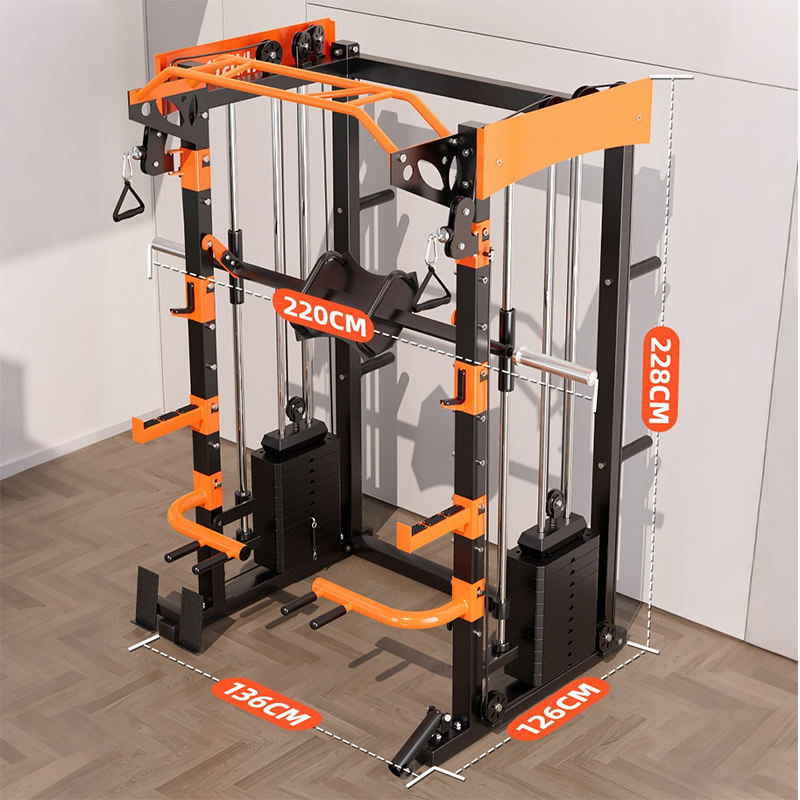 جهاز سميث متعدد الوظائف 6 في 1 - مراجعة Home Gym Rack With Cables وسعره