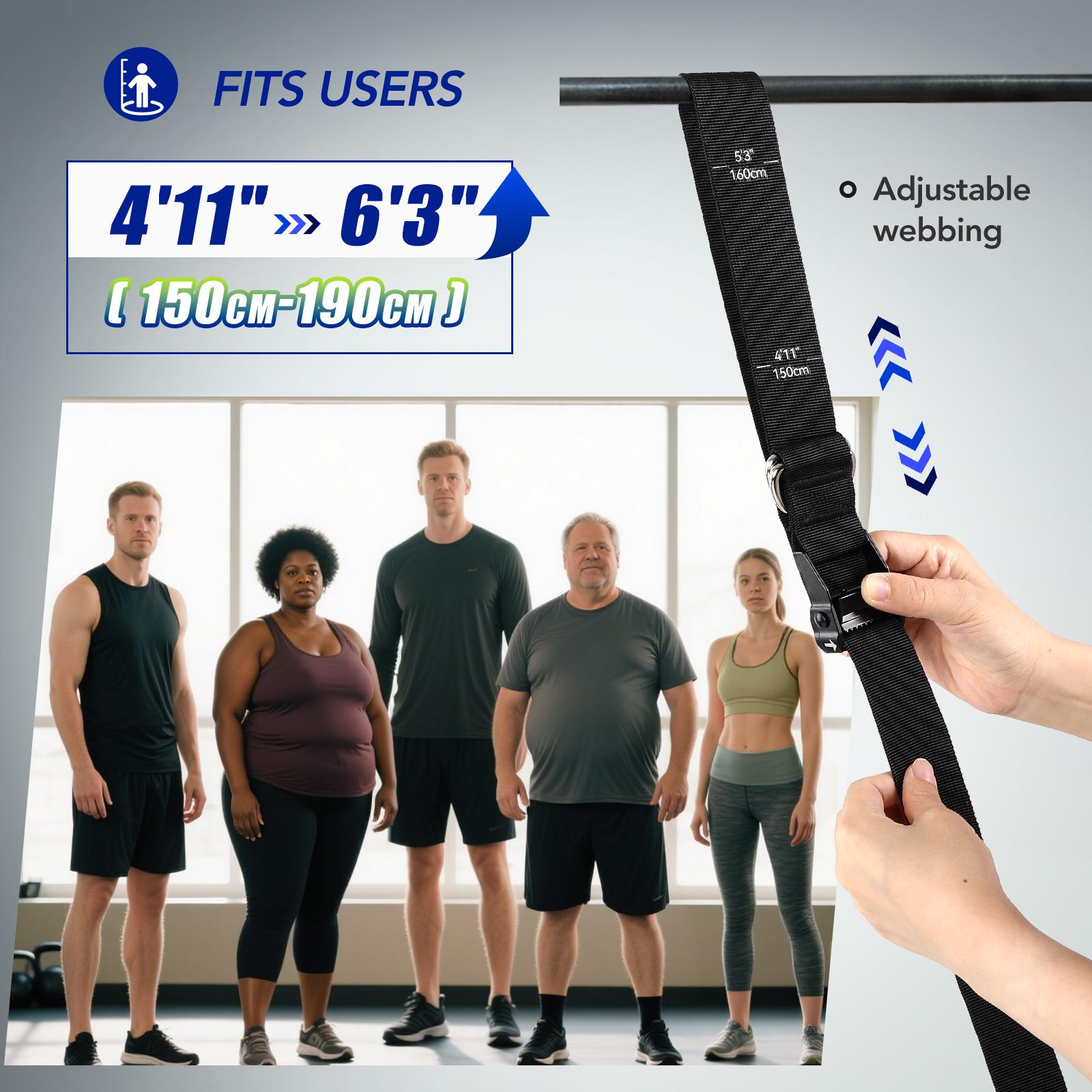مجموعة أحزمة مقاومة قابلة للتع - مراجعة Home Gym Equipment Set وسعره