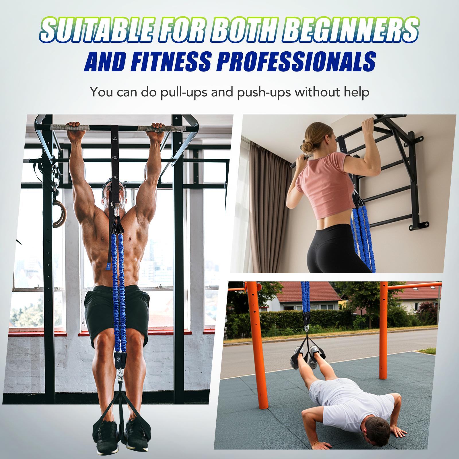 مجموعة أحزمة مقاومة قابلة للتع - مراجعة Home Gym Equipment Set وسعره