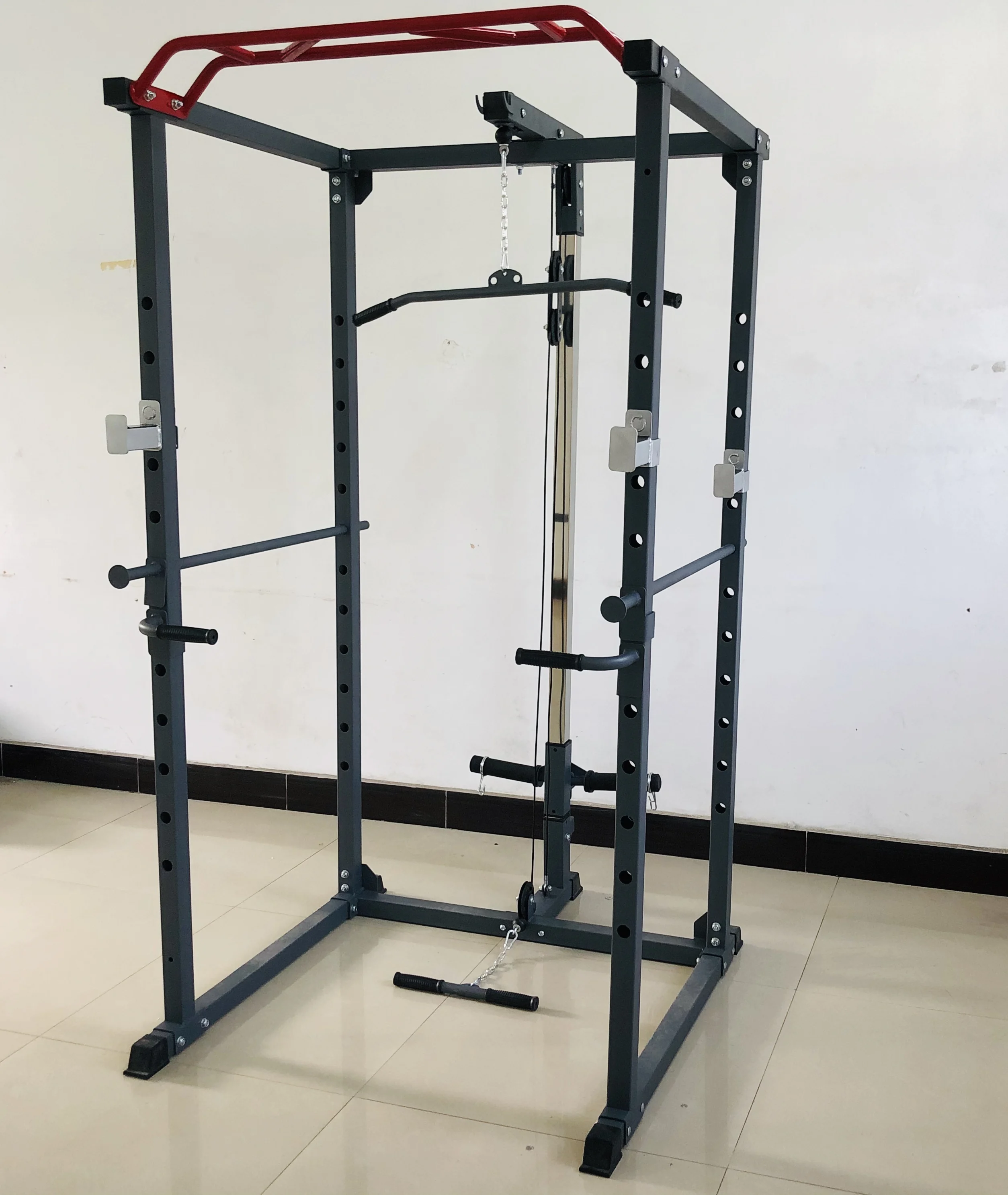 معدات رياضية متعددة الوظائف لل - مراجعة Home Gym Rack With Cables وسعره
