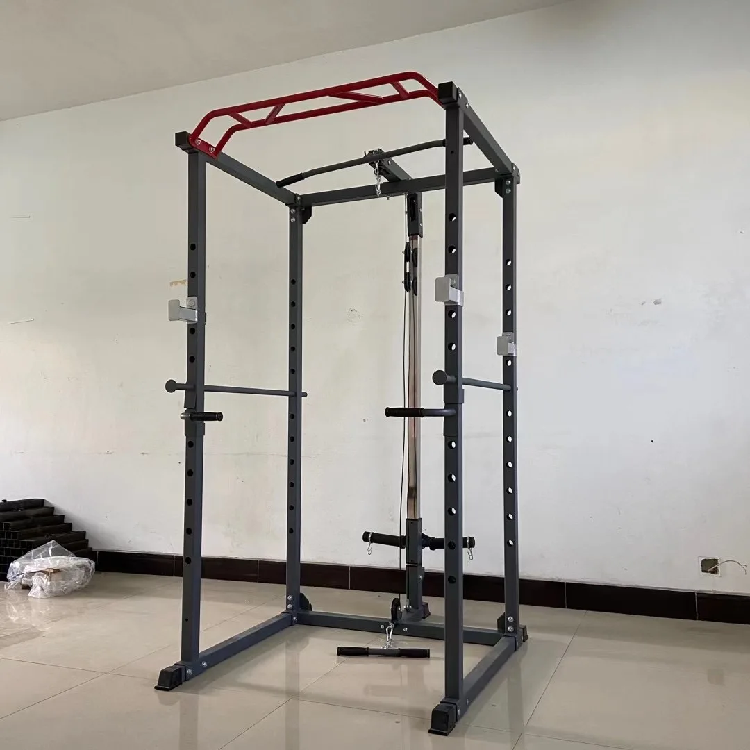 معدات رياضية متعددة الوظائف لل - مراجعة Home Gym Rack With Cables وسعره