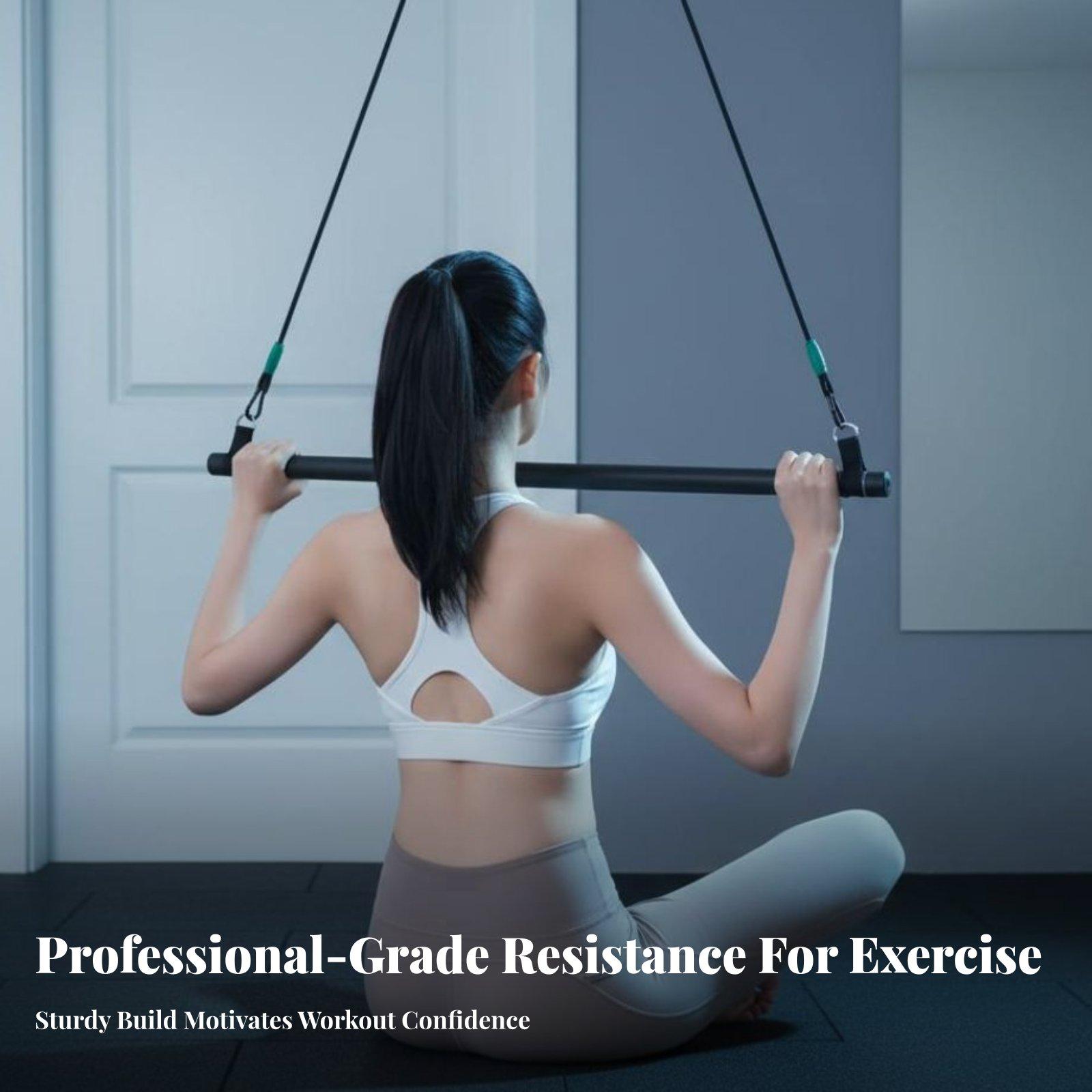 مجموعة أربطة مقاومة متعددة الا - مراجعة Home Gym Equipment Set وسعره
