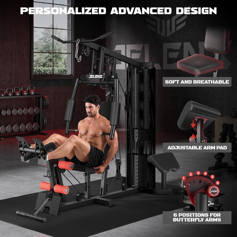 جهاز جيلينز الرياضي المنزلي، م - مراجعة Home Gym Multifunctional وسعره