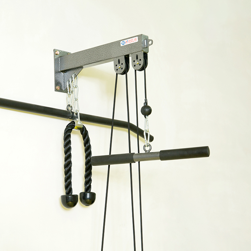 نظام بكرات عالمي يمكنك تركيبه  - مراجعة Home Gym Equipment Set وسعره