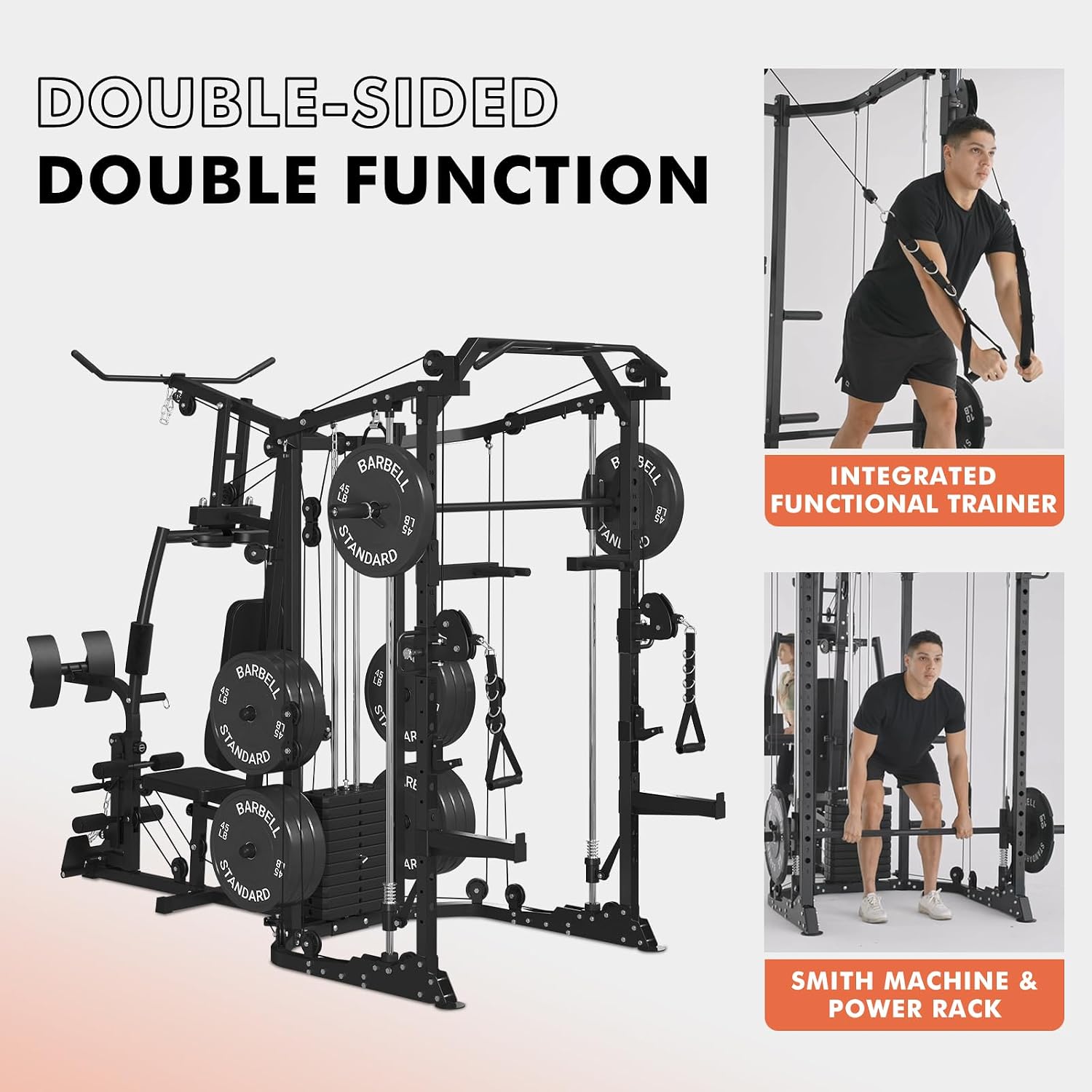 جهاز سميث مزدوج المحطات، قفص ت - مراجعة Home Gym Multi Station وسعره