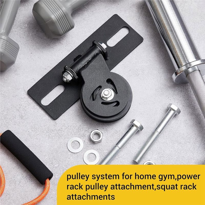 نظام بكرة كابلات جديد من ABJX  - مراجعة Home Gym Rack With Cables وسعره