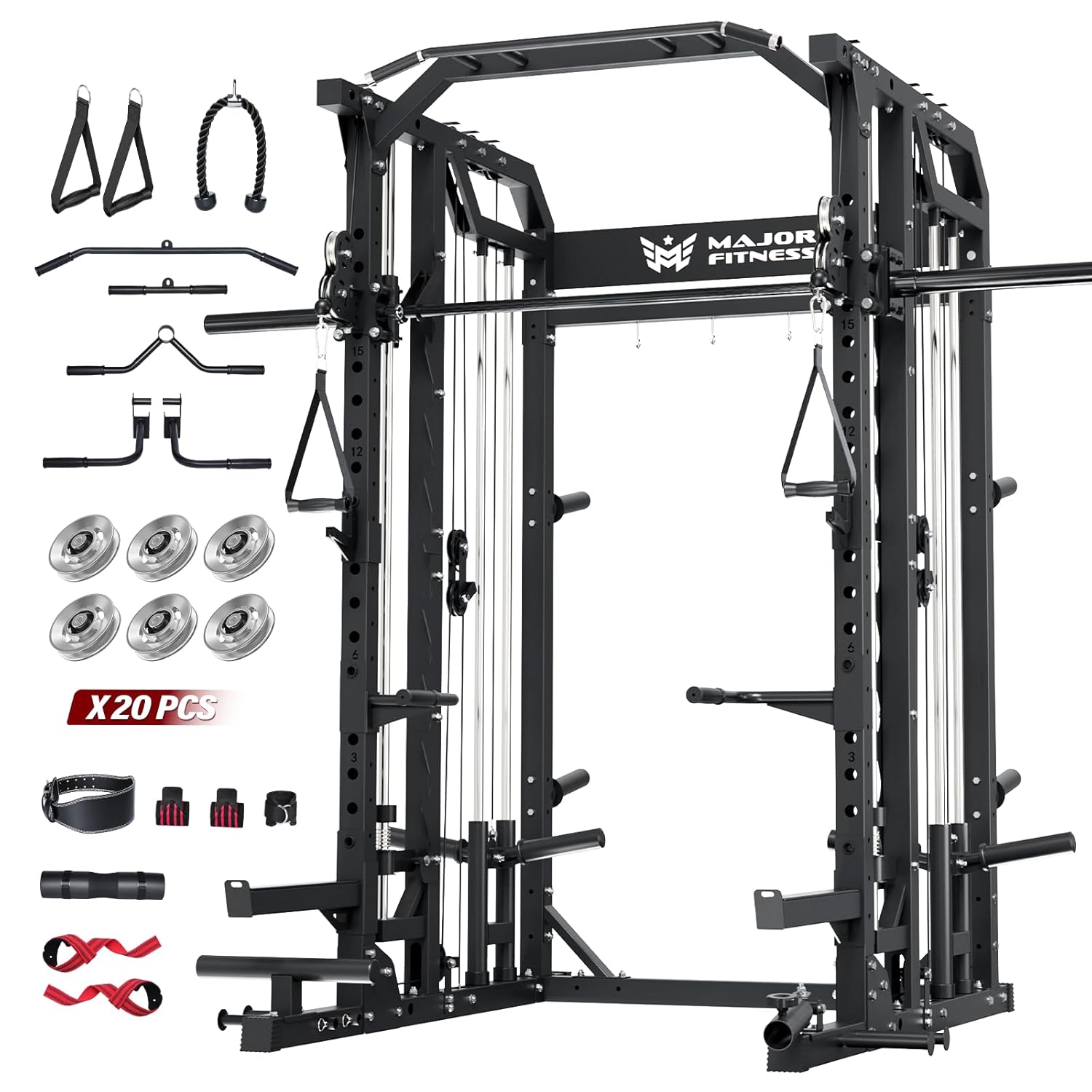 جهاز سميث للتمارين المنزلية، ر - مراجعة Home Gym Rack With Cables وسعره