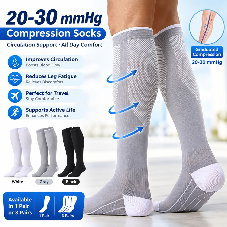 3/1 أزواج من الجوارب الضاغطة ب - مراجعة Seated Calf Raise وسعره