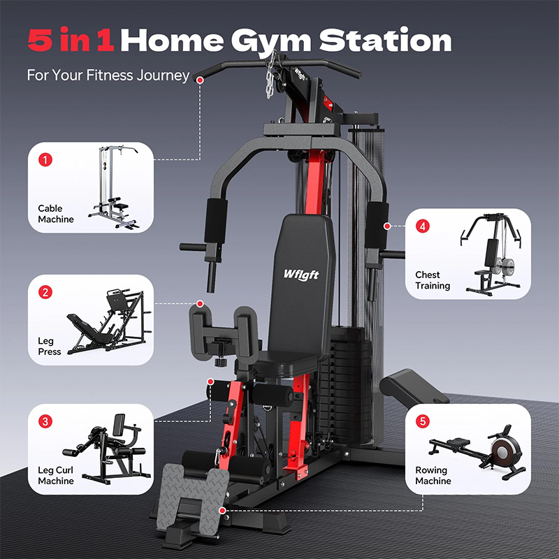 معدات تمارين رياضية منزلية من  - مراجعة Home Gym Training Program وسعره