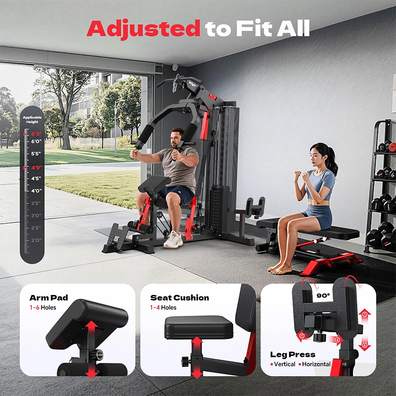معدات تمارين رياضية منزلية من  - مراجعة Home Gym Training Program وسعره