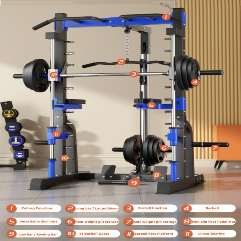 معدات تدريب شاملة منزلية متعدد - مراجعة Home Gym Multi Station وسعره