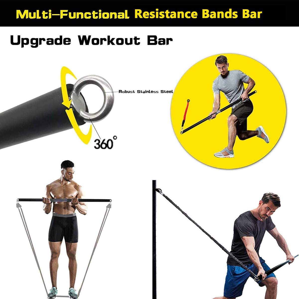 150lb اللياقة البدنية الغنيمة  - مراجعة Home Gym Equipment Set وسعره